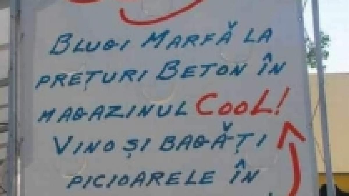 publicitate made in romania cititi cele mai simpatice anunturi foto