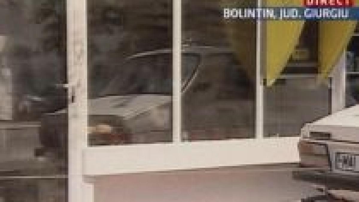 un bancomat cu 420 000 de lei furat cu totul in judetul giurgiu video