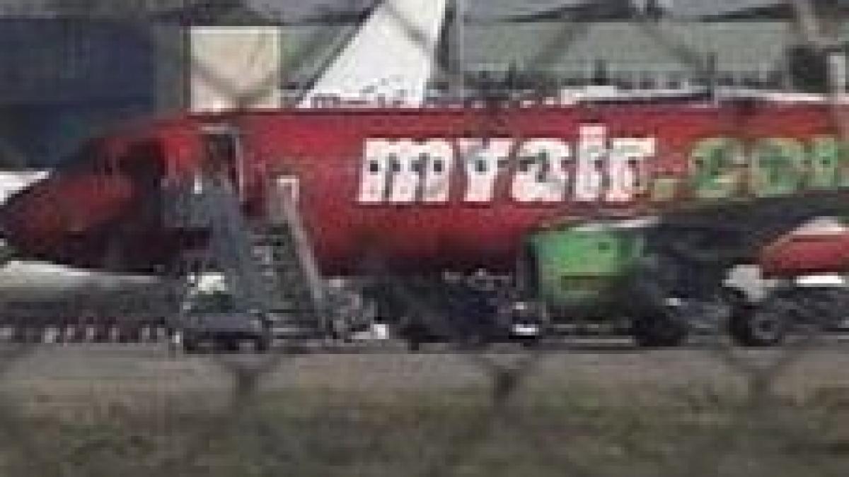 sute de pasageri ai companiei myair blocati pe aeroporturi afla care sunt cursele anulate video