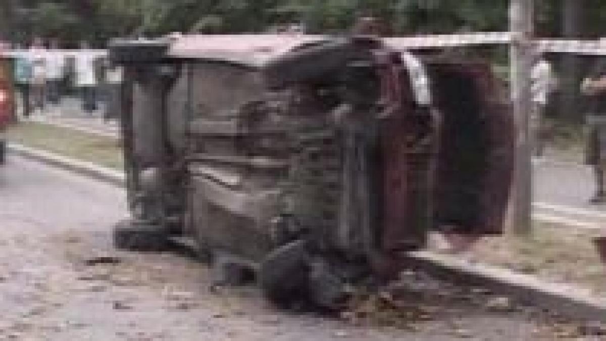 grav accident de circulatie pe soseaua kiseleff patru persoane au fost ranite video