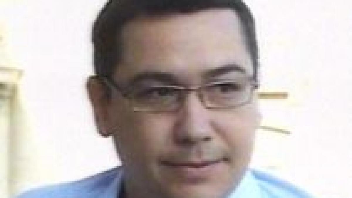 ponta noi am vrut sa guvernam pana la alegerile prezidentiale se stia ca nu se poate mai mult