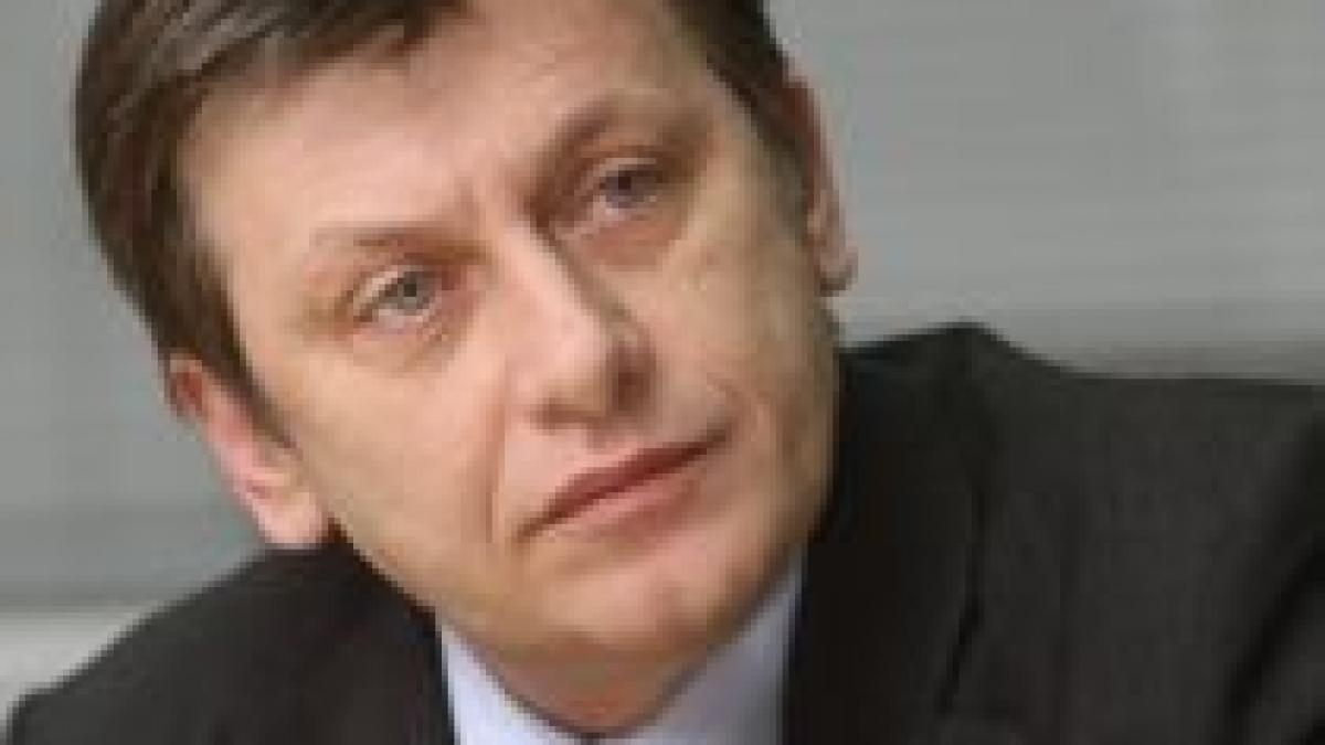 crin antonescu scaderea impozitelor va relansa economia