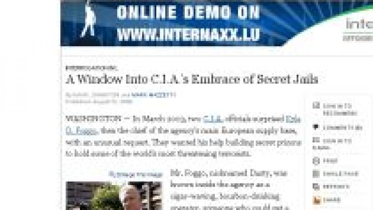 new york times una din inchisorile secrete ale cia construita pe o strada aglomerata din bucuresti