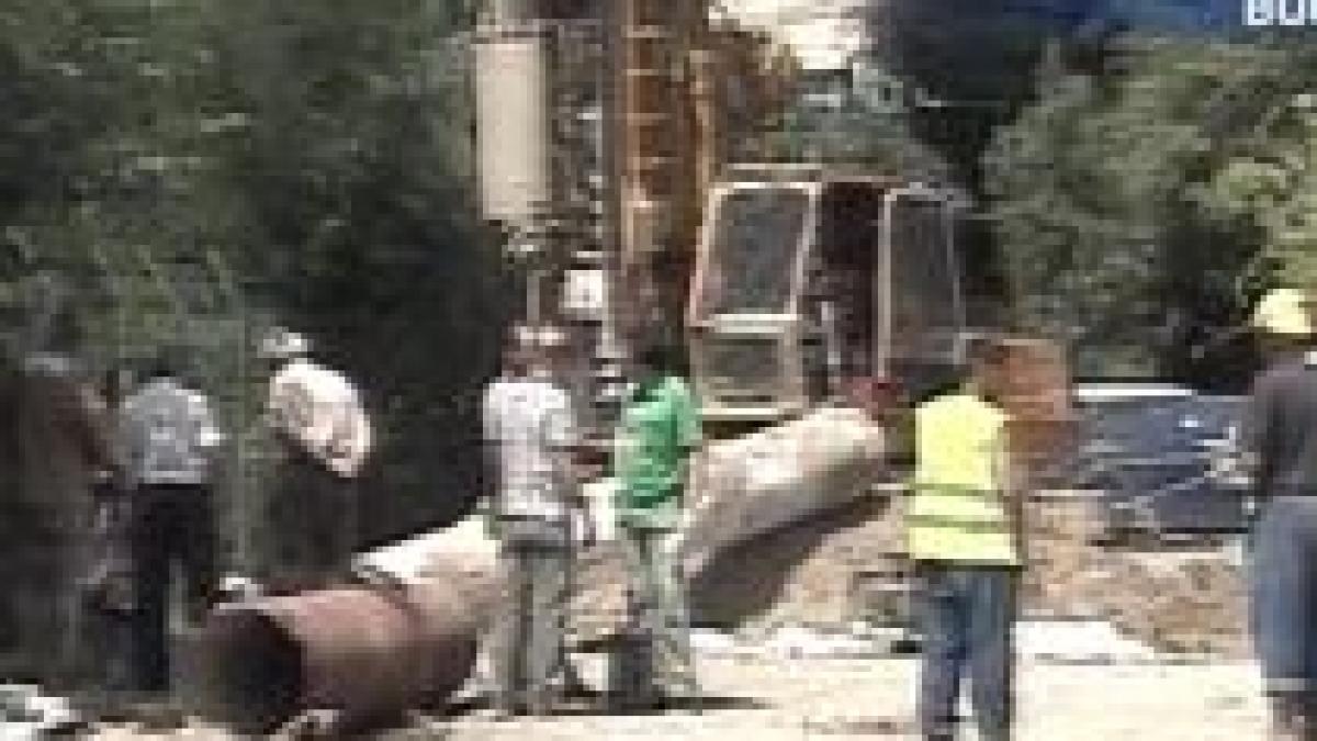 accident pe un santier din capitala un muncitor a murit video