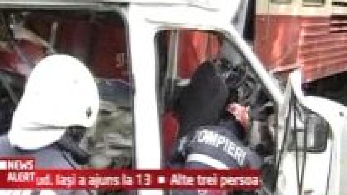 soferul microbuzului lovit de tren la iasi nu avea permis pentru a conduce astfel de vehicule video