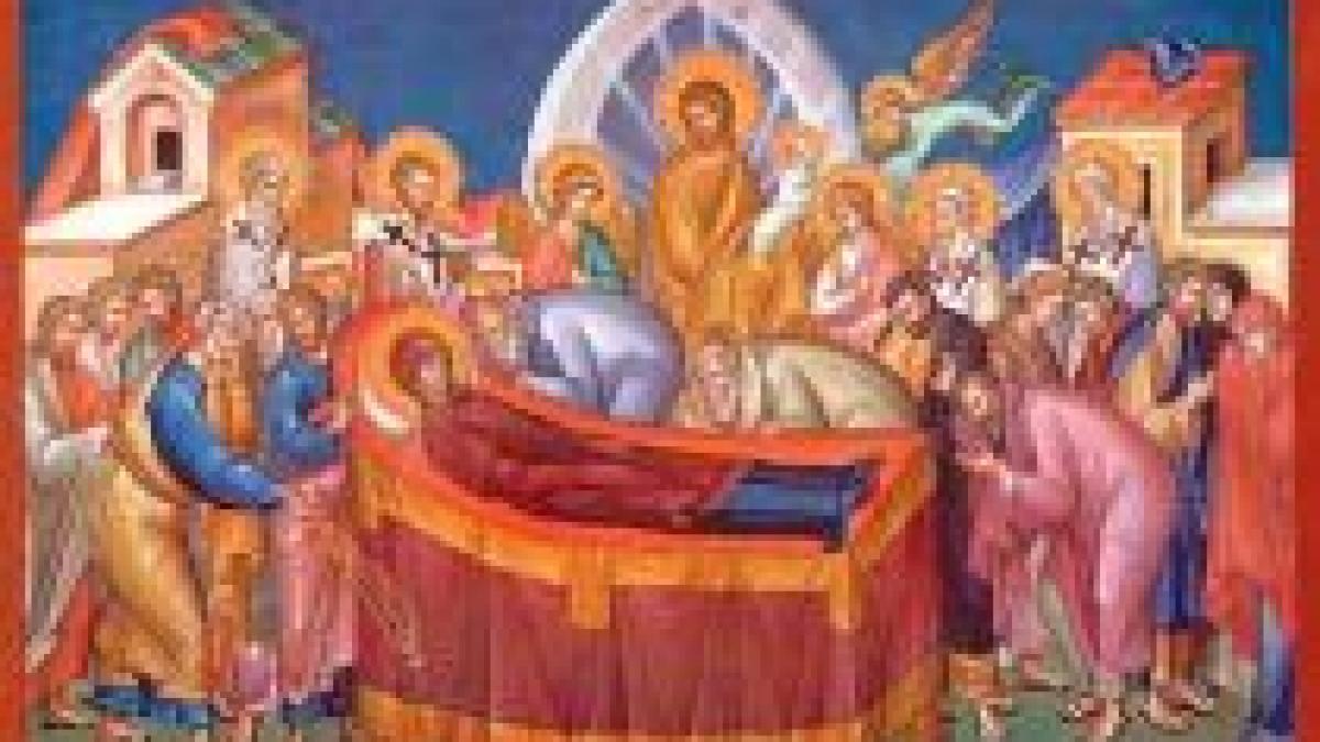 credinciosii ortodocsi si catolici sarbatoresc adormirea maicii domnului