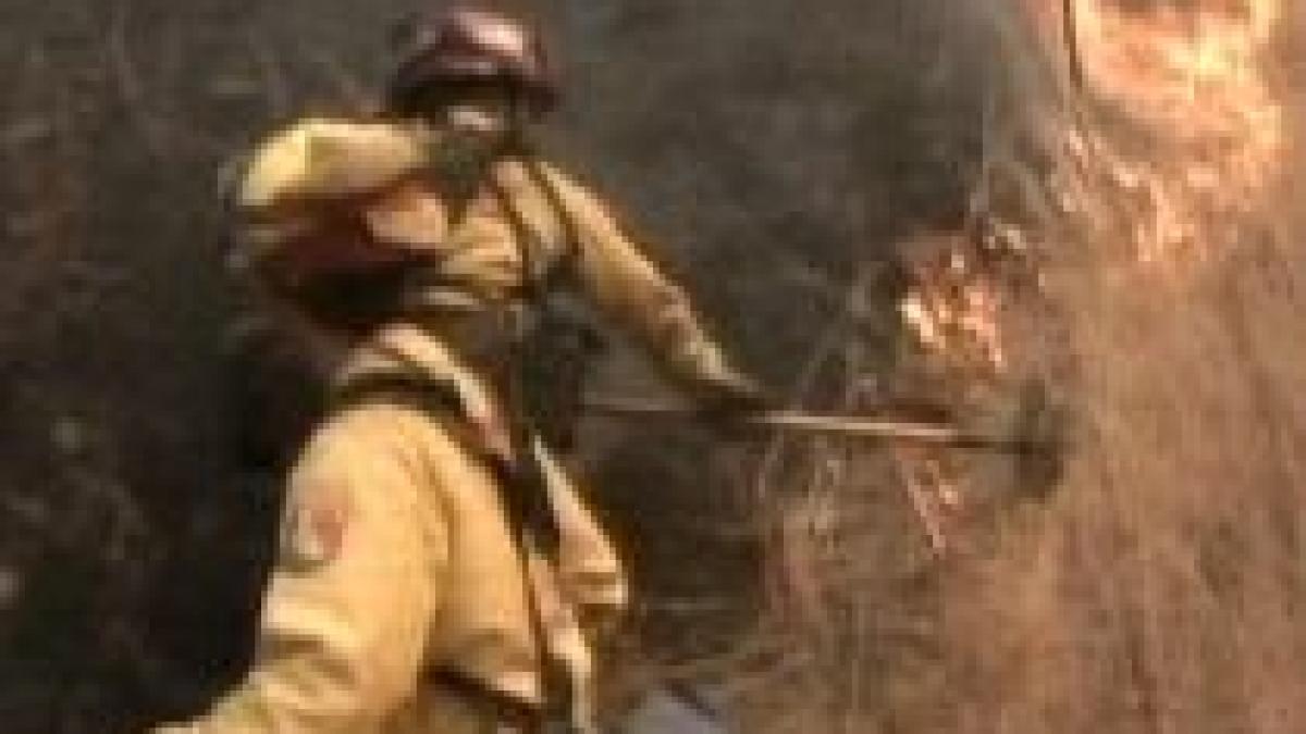 incendii de vegetatie in grecia flacarile au scapat de sub control in centrul tarii video