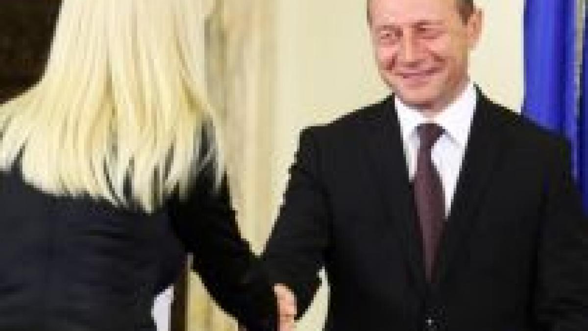 elena udrea confirma candidatura lui traian basescu la alegerile prezidentiale