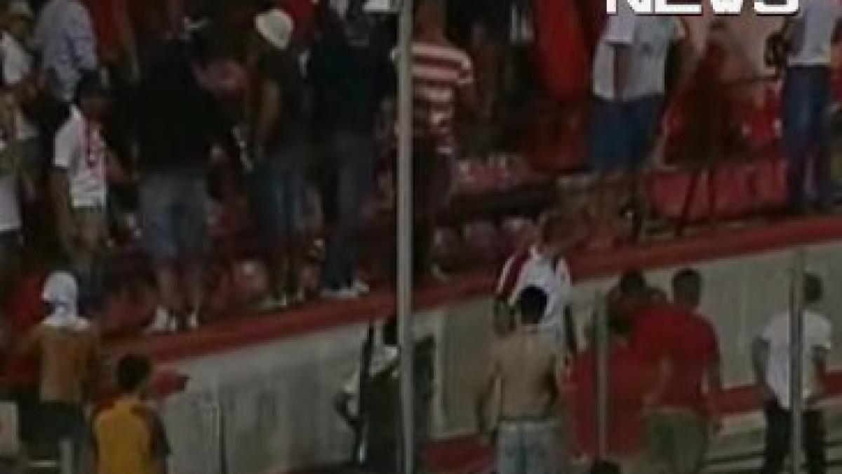 rusinos dinamo ca si eliminata din europa league dupa ce fanii au intrat pe teren la meciul cu