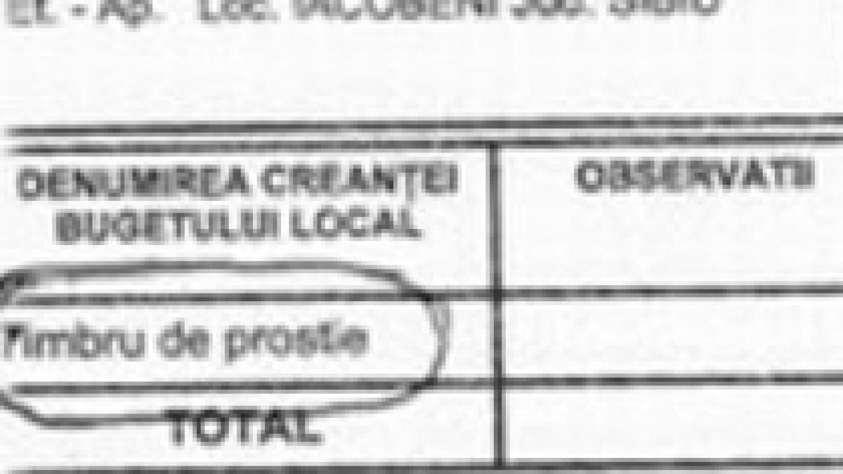 bataie de joc pe bani publici chitanta cu timbru pe prostie foto