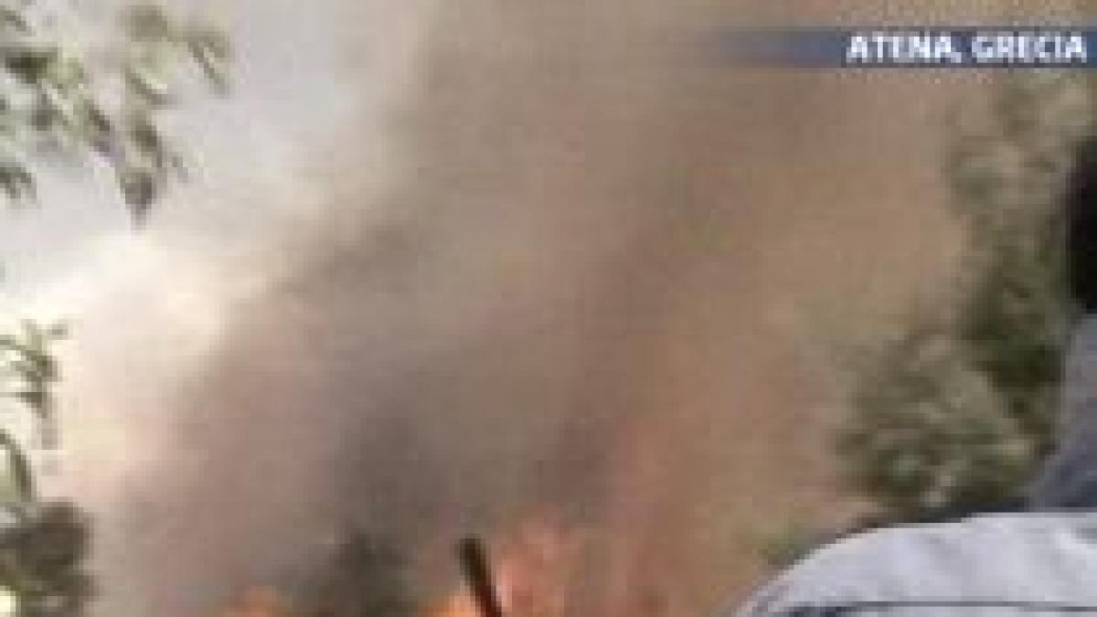 incendiile de vegetatie au ajuns la periferia atenei autoritatile au recomandat evacuarea unor