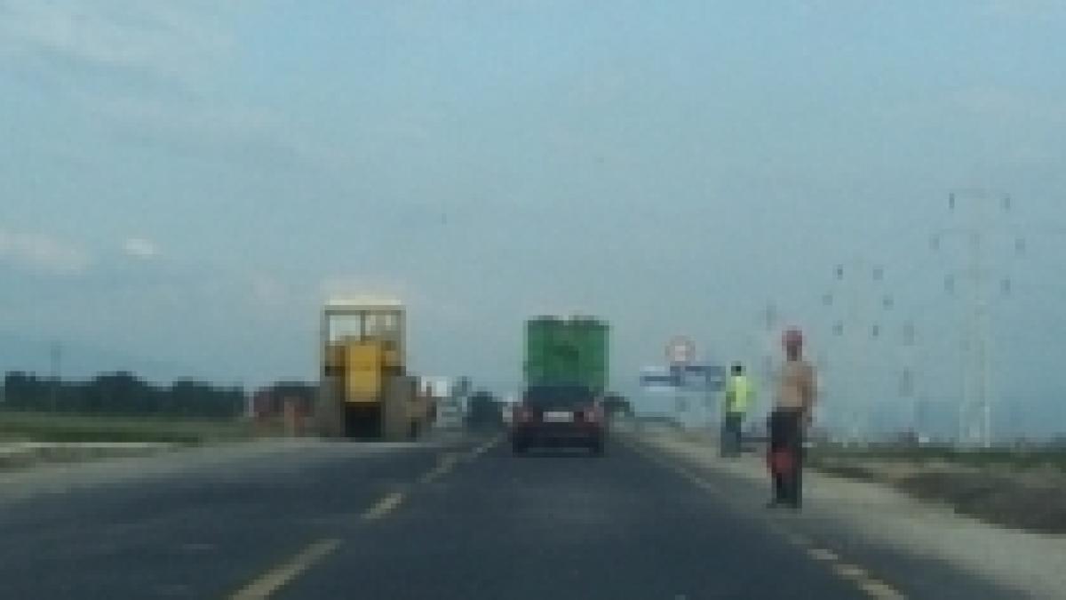 soseaua de centura a brasovului in stare deplorabila dupa o luna de la inaugurare foto