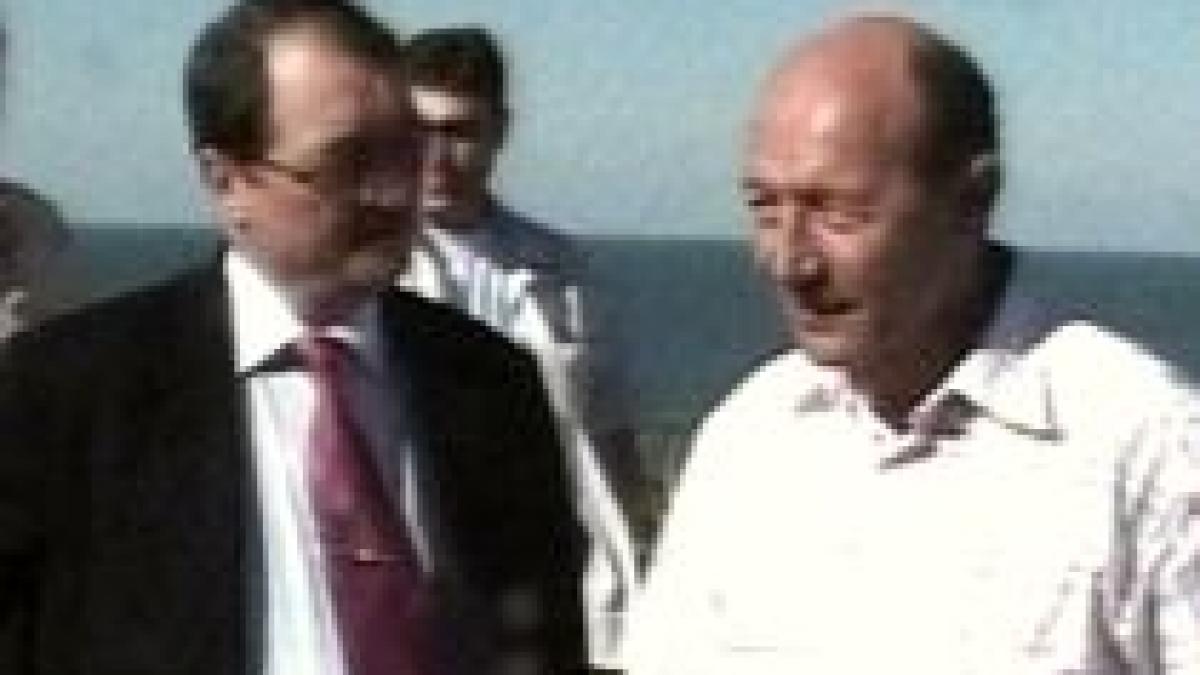 traian basescu refuza sa dea vreo explicatie legata de afacerile fratelui sau video