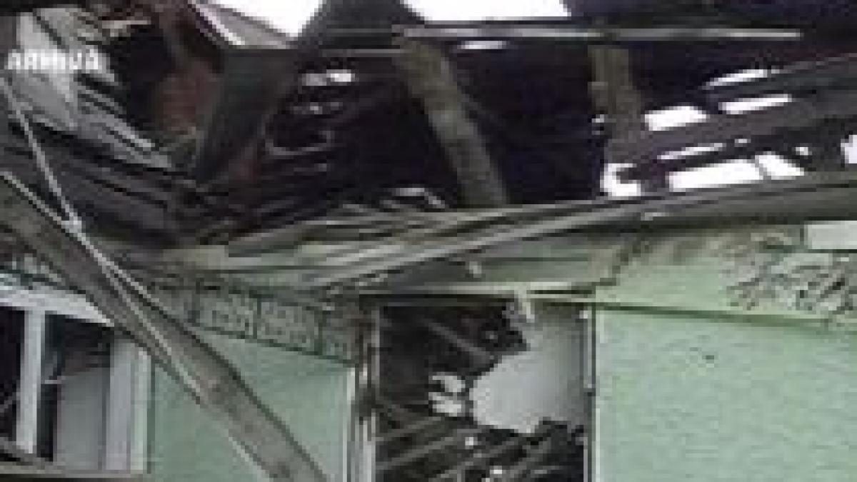 doua persoane ranite in urma unei explozii la o casa din dambovita