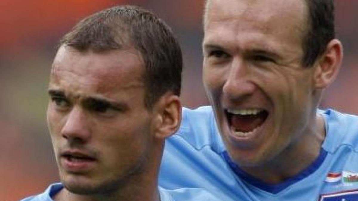 real madrid s a mai debarasat de doi olandezi sneijder la inter robben la bayern