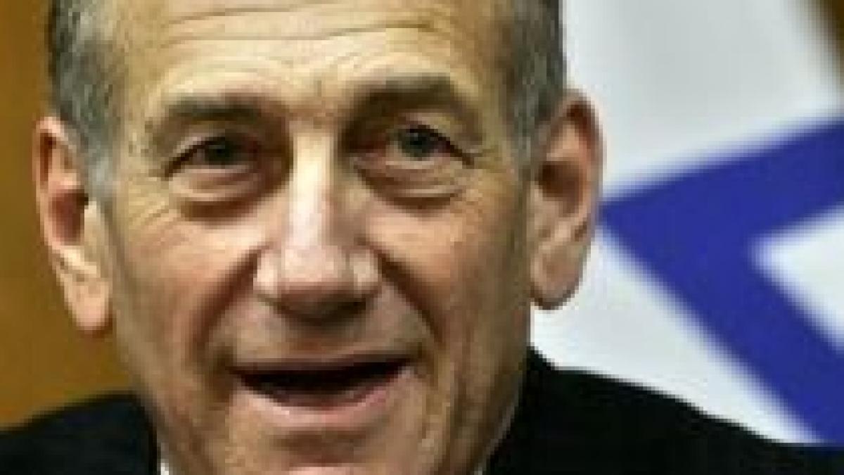 fostul premier israelian ehud olmert acuzat oficial de coruptie