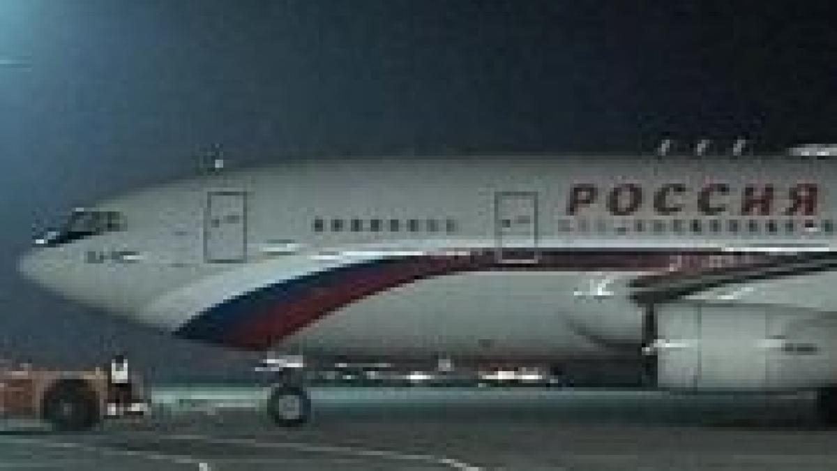 Polonia. Avionul lui Vladimir Putin a lovit un stâlp pe aeroportul din Gdansk