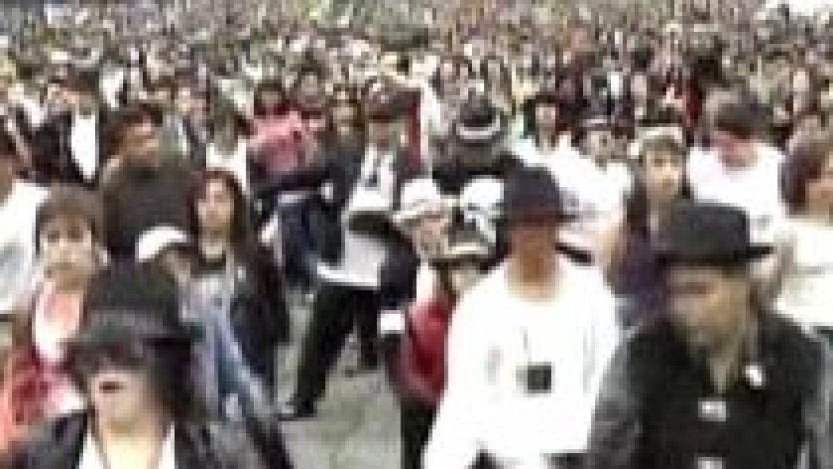 recordul pentru cei mai multi oameni care danseaza pe melodia thriller doborat in mexic