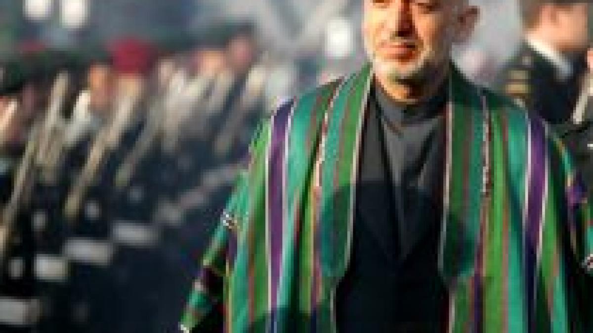 afganistan hamid karzai in conflict cu sua