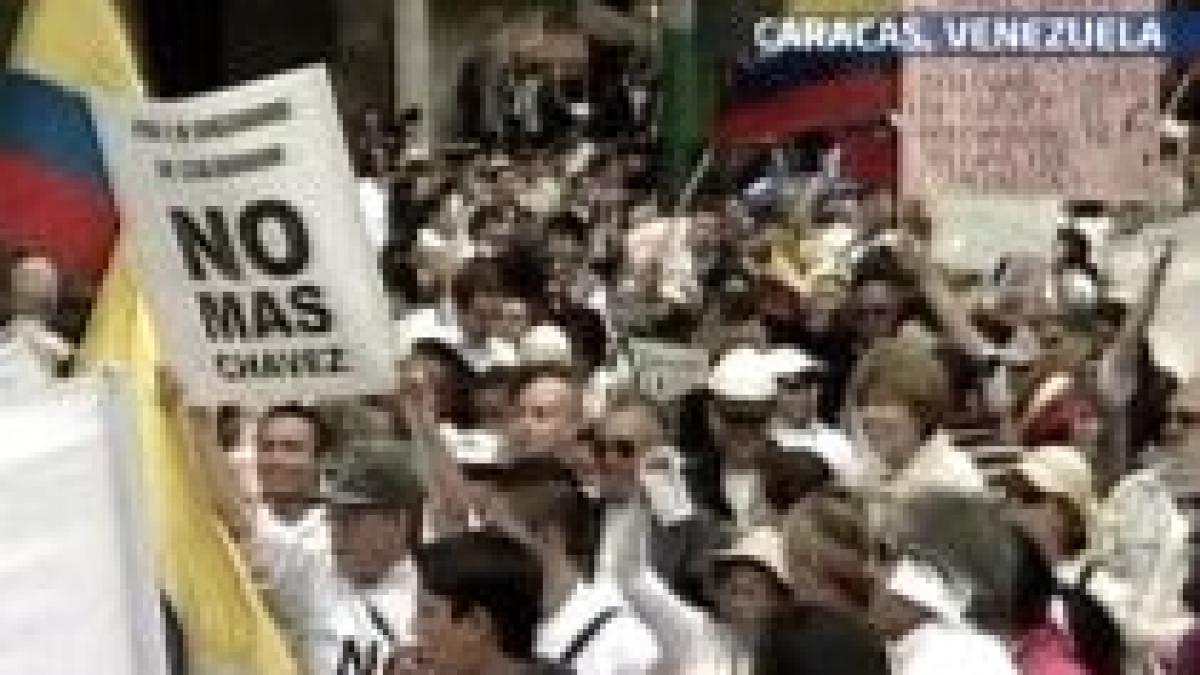 protest in 20 de tari fata de politica presedintelui hugo chavez in urma unui apel pe twitter