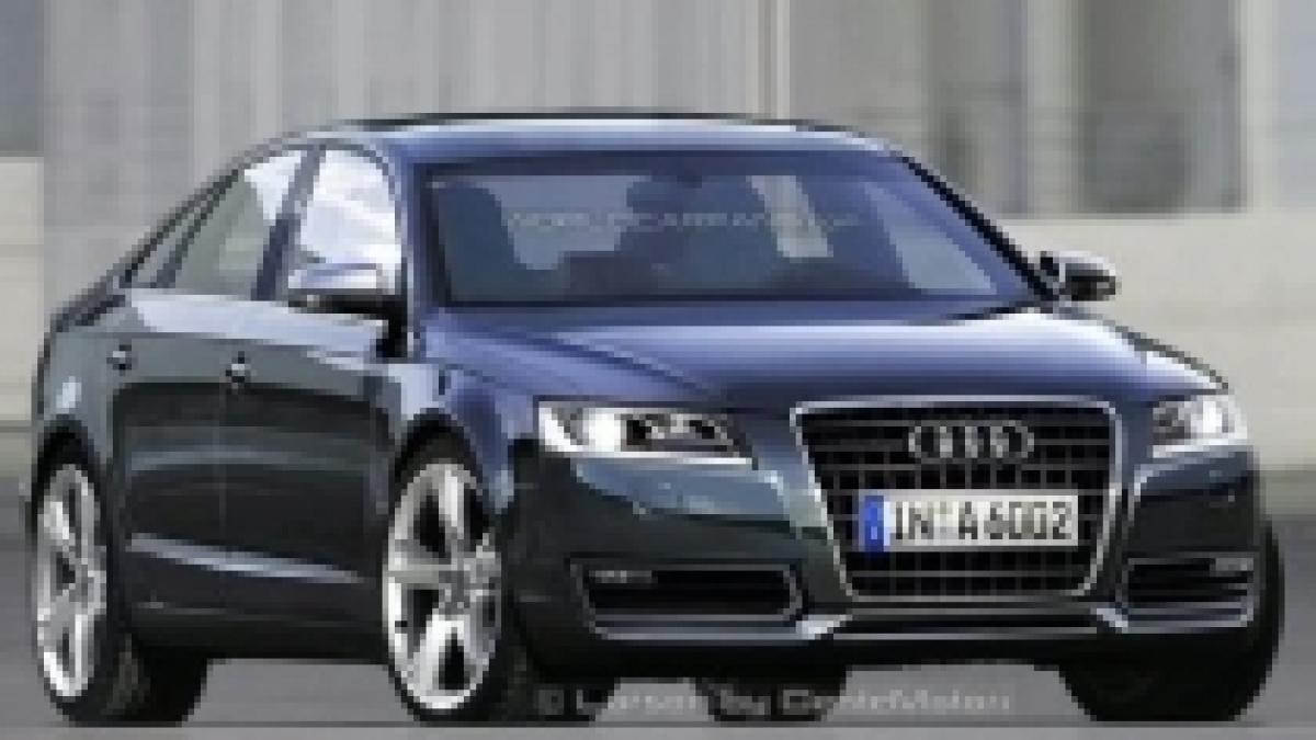 audi a6 c7 surprins la teste in romania foto