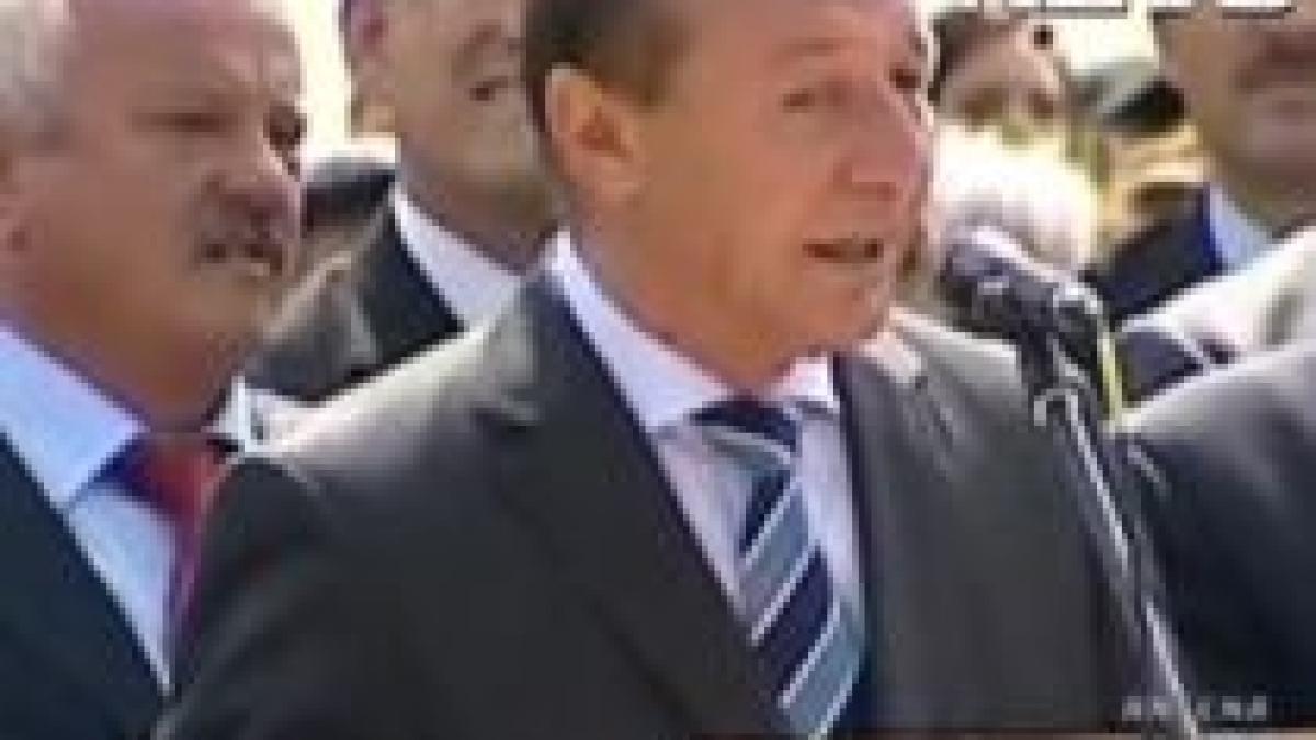 basescu din nou inlacrimat s a emotionat cand a vorbit despre fregatele romane video