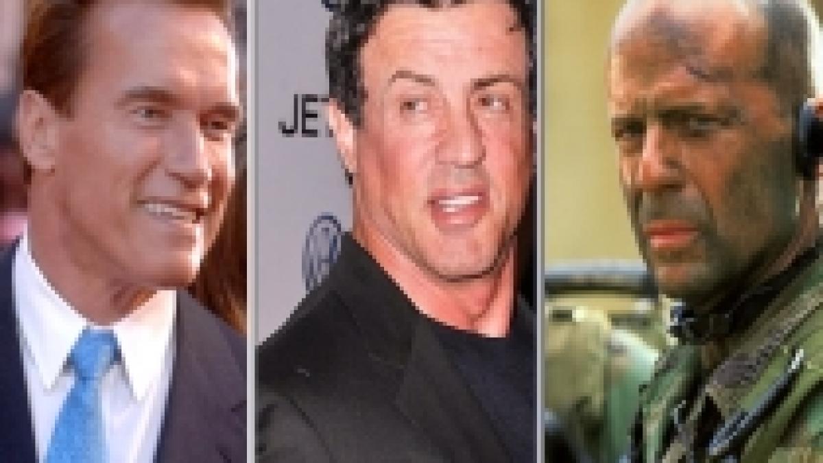 echipa de vis stallone willis si schwarzenegger intr un nou film de actiune