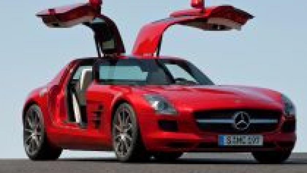 mercedes benz sls amg noul gullwing al producatorului german foto