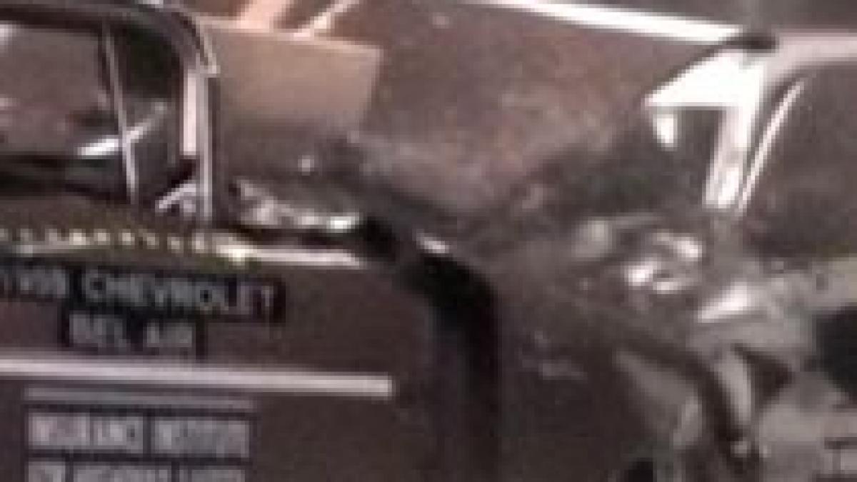 crash test cu un chevrolet din 1959 si unul fabricat in 2009 video