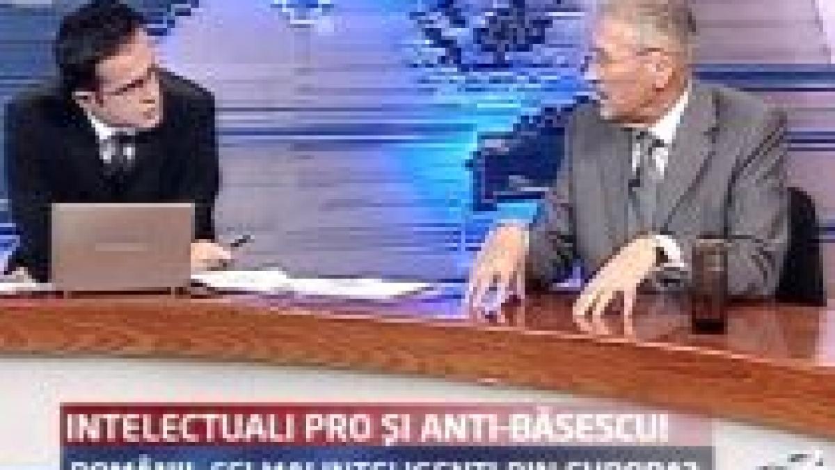 intelectuali pro si anti basescu romanii cei mai inteligenti din europa