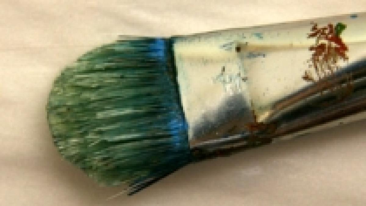 cea mai mare pensula pentru pictat din lume creata la campina