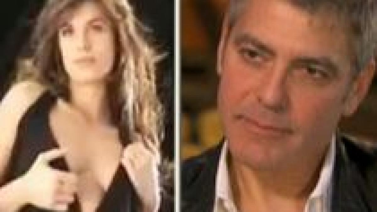 george clooney s ar putea insura cu elisabetta canalis pana la craciun