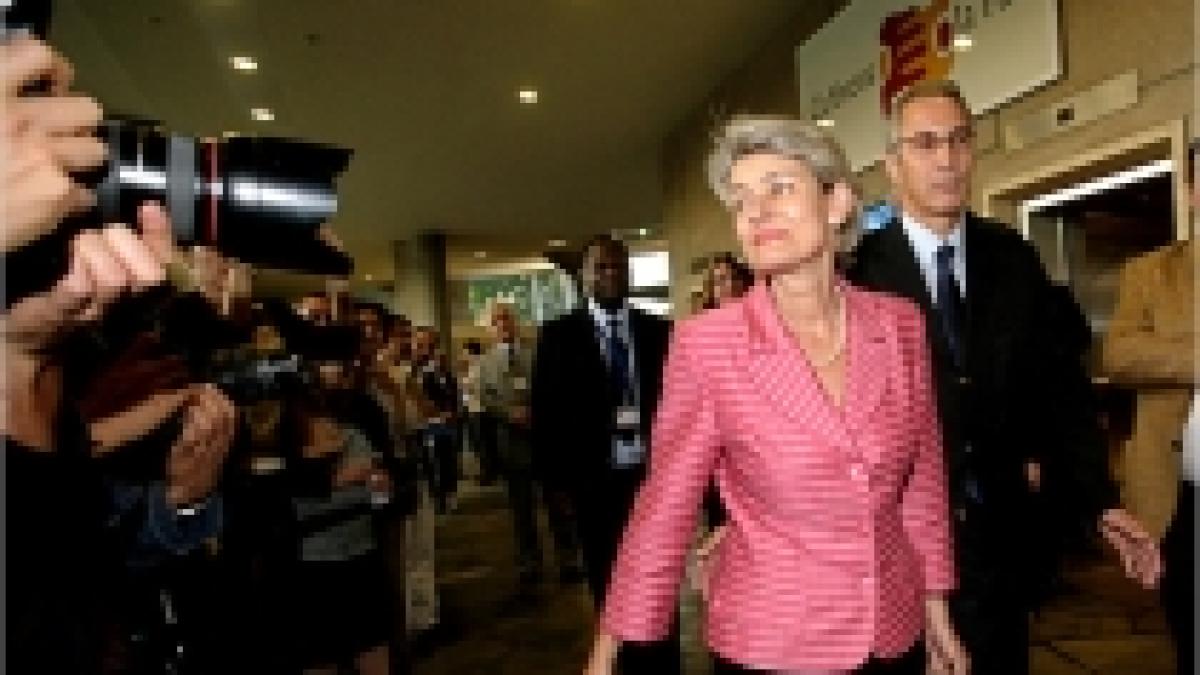 irina bokova prima femeie din europa de est aleasa la sefia unesco
