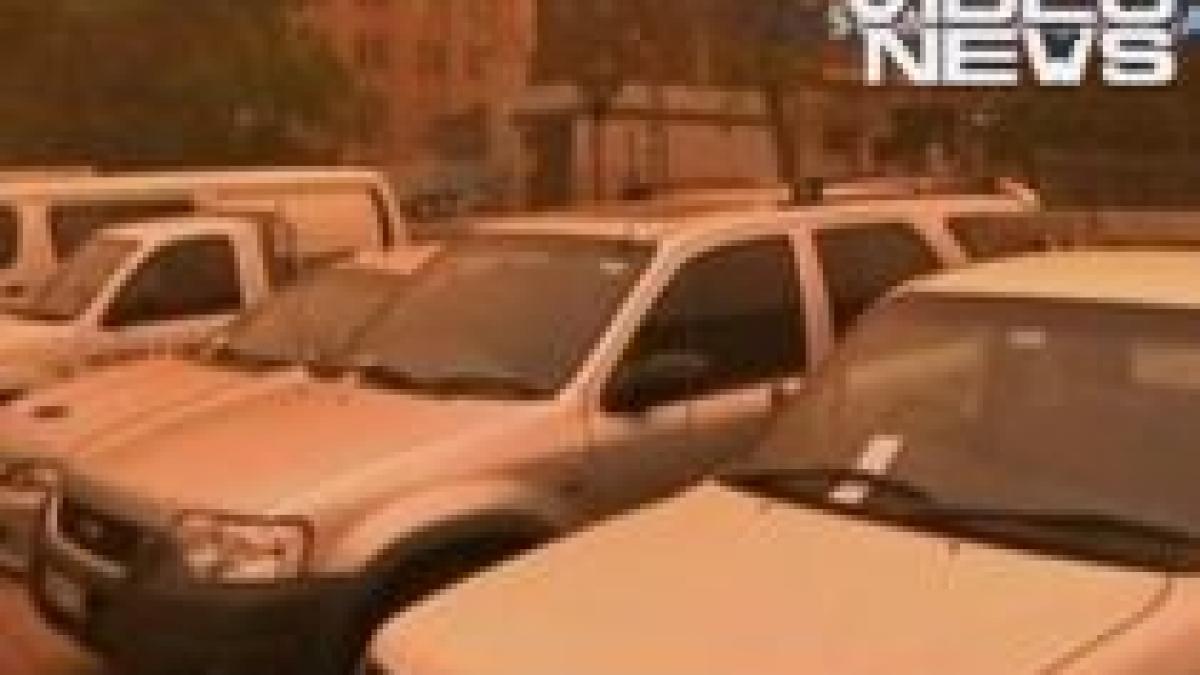 o furtuna de praf a paralizat orasul sydney din australia video