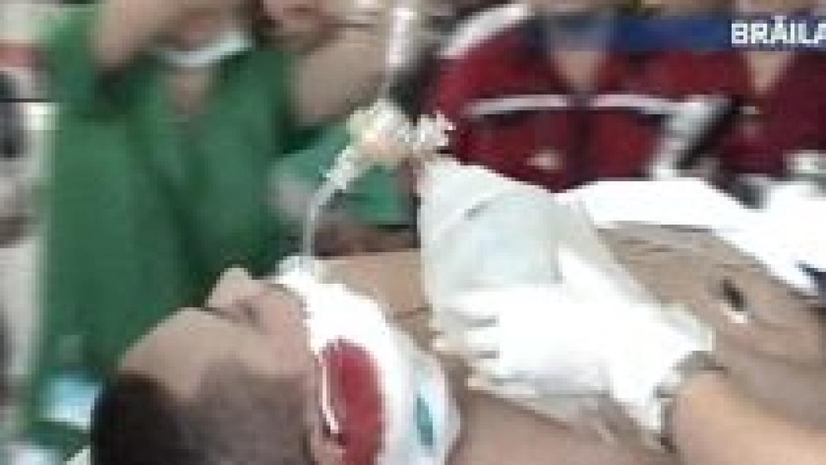 barbatul impuscat de politistii din braila a murit video