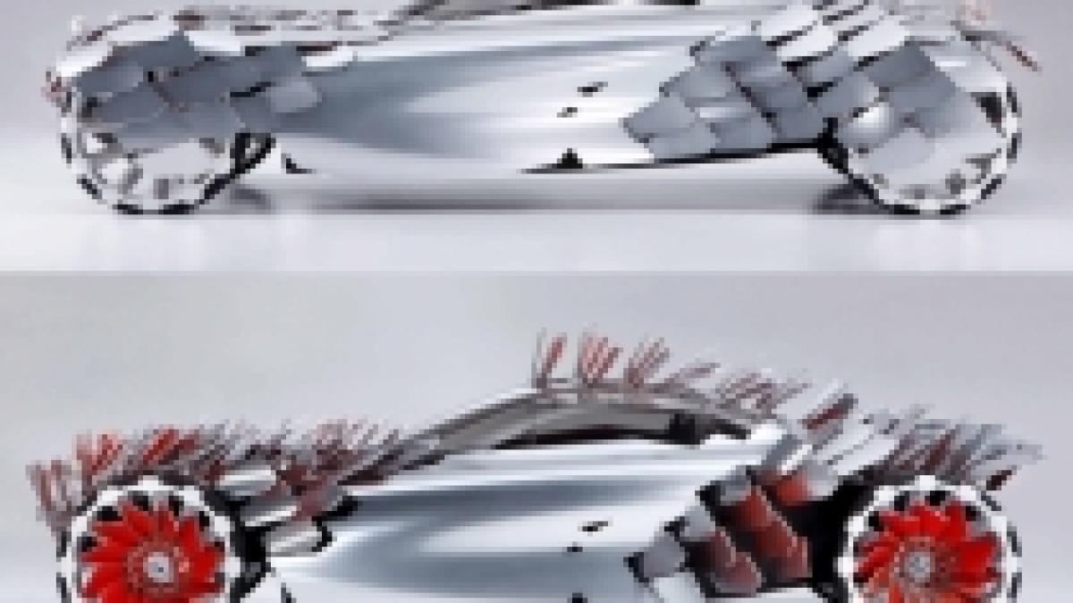 bmw lovos conceptul care ruleaza multumita energiei solare foto