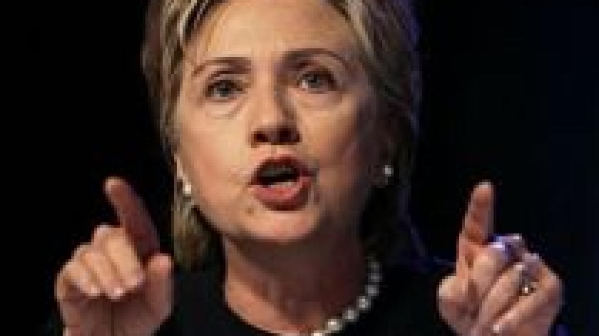 clinton despre iran transparenta sau sanctiuni