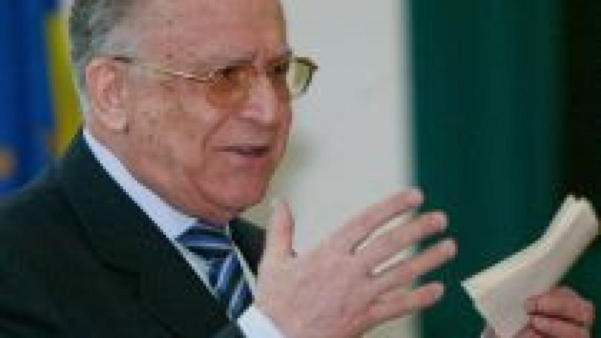 ion iliescu premierul nu si poate permite sa se joace cu remanierile