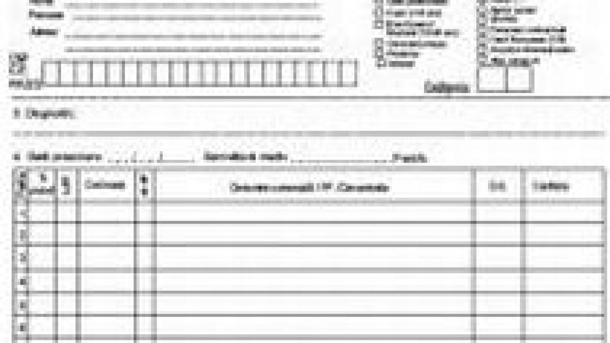 neamt retete in valoare de 30 000 de lei eliberate pe numele unor pacienti decedati