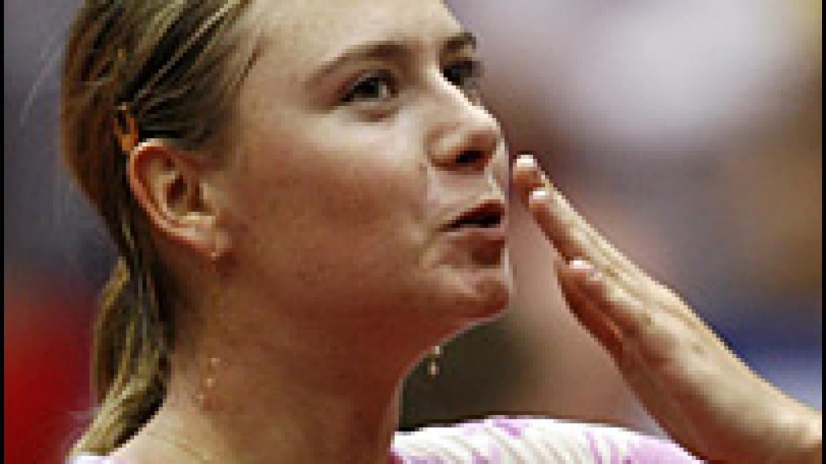 sharapova in culmea fericirii rusoaica a castigat open ul de la tokyo primul turneu dupa o pauza