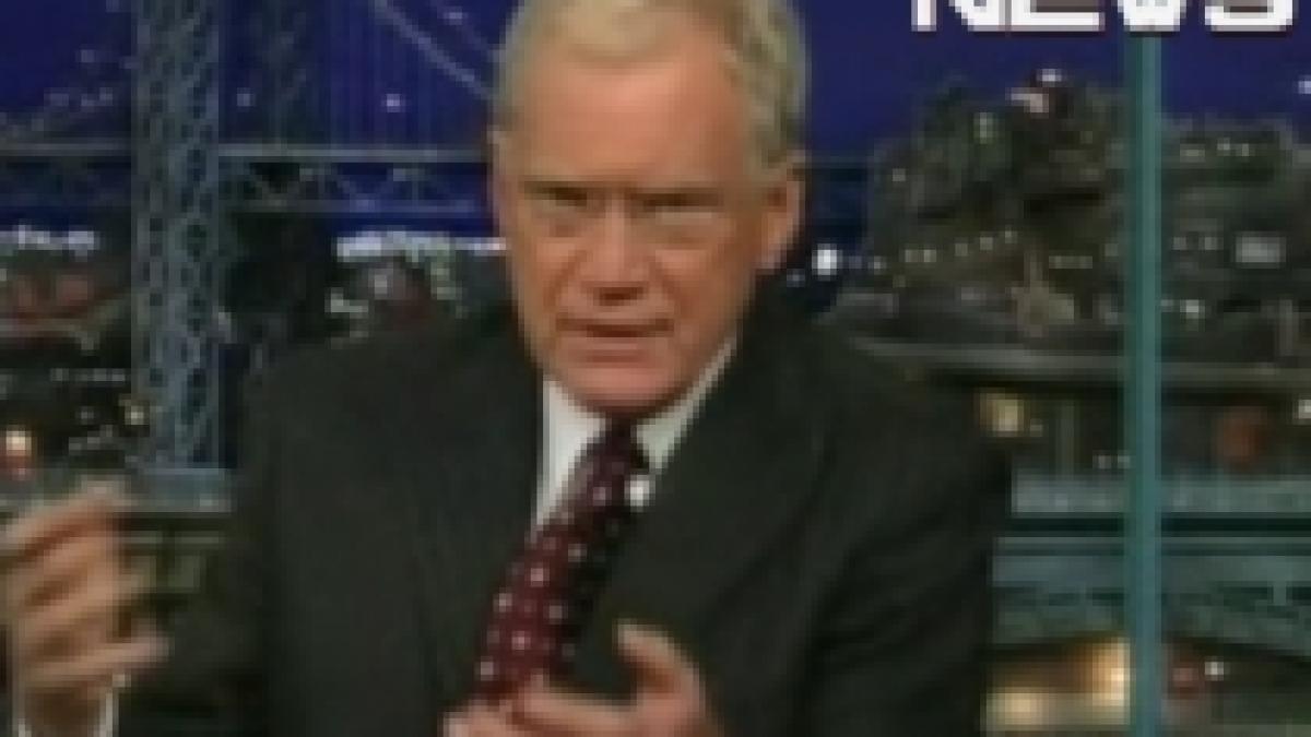 david letterman si a cerut scuze fata de sotie dupa ce a facut sex cu angajatele video