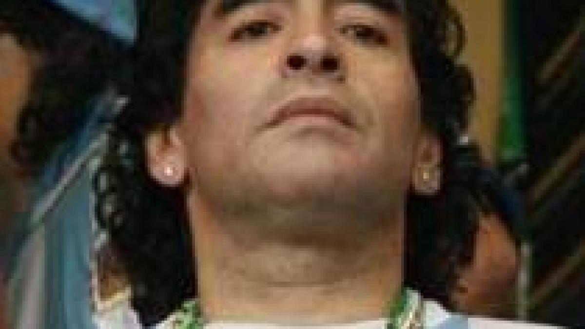 maradona ameninta ca va pleca de la nationala argentinei sunt pregatit sa renunt