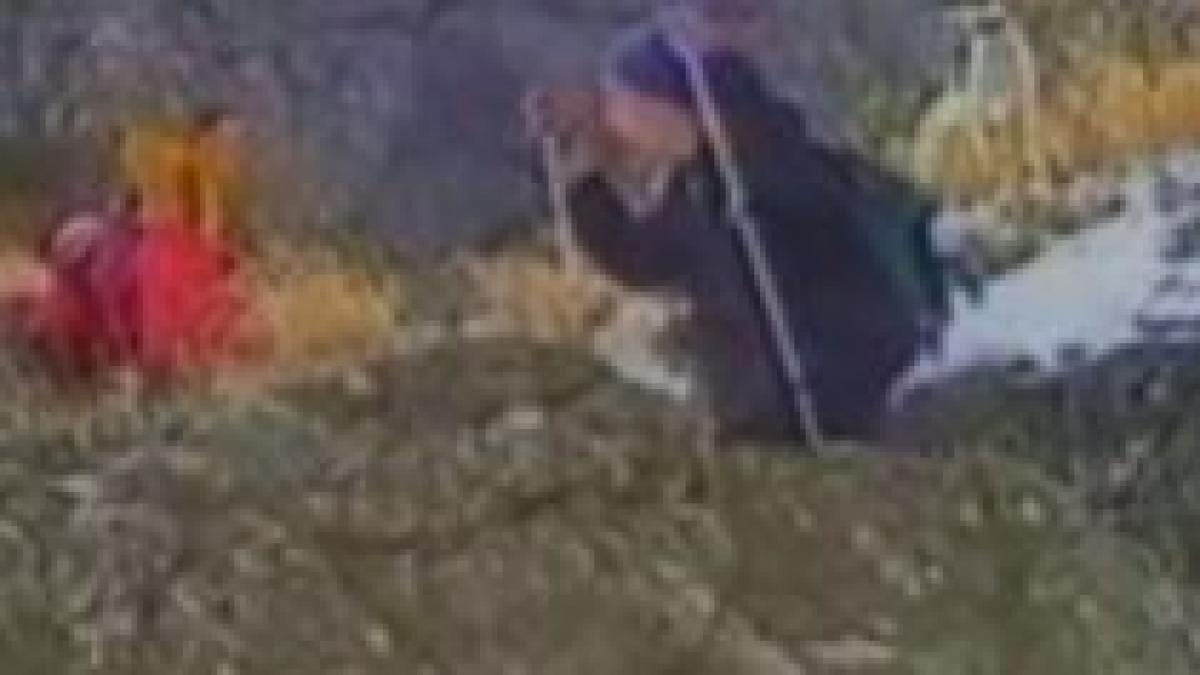 trei alpinisti profesionisti din arges rataciti in muntii fagaras video