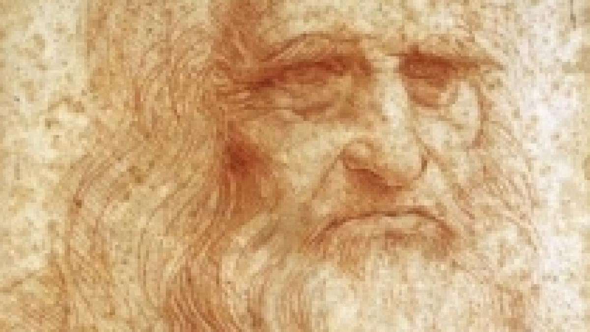 o pictura realizata de leonardo da vinci autentificata cu ajutorul unei amprente a artistului