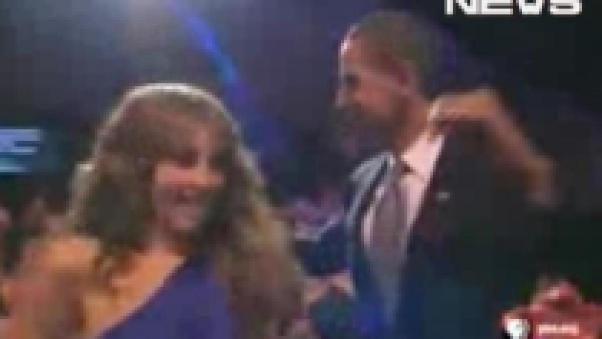 barack obama a dansat cu thalia la fiesta latina video