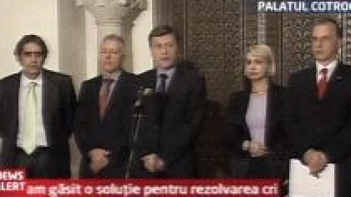 esec la consultari majoritatea parlamentara il sustine in continuare pe klaus iohannis