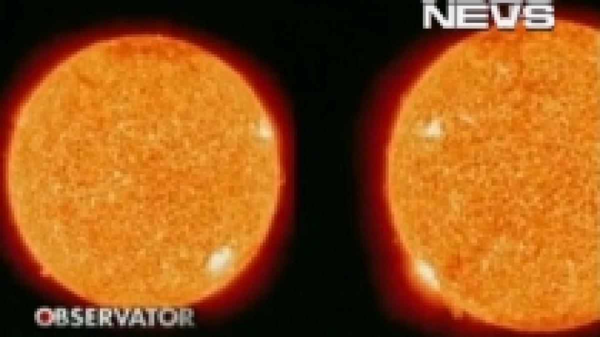 nasa a facut publice imagini de la eruptia solara care a durat 30 de ore video