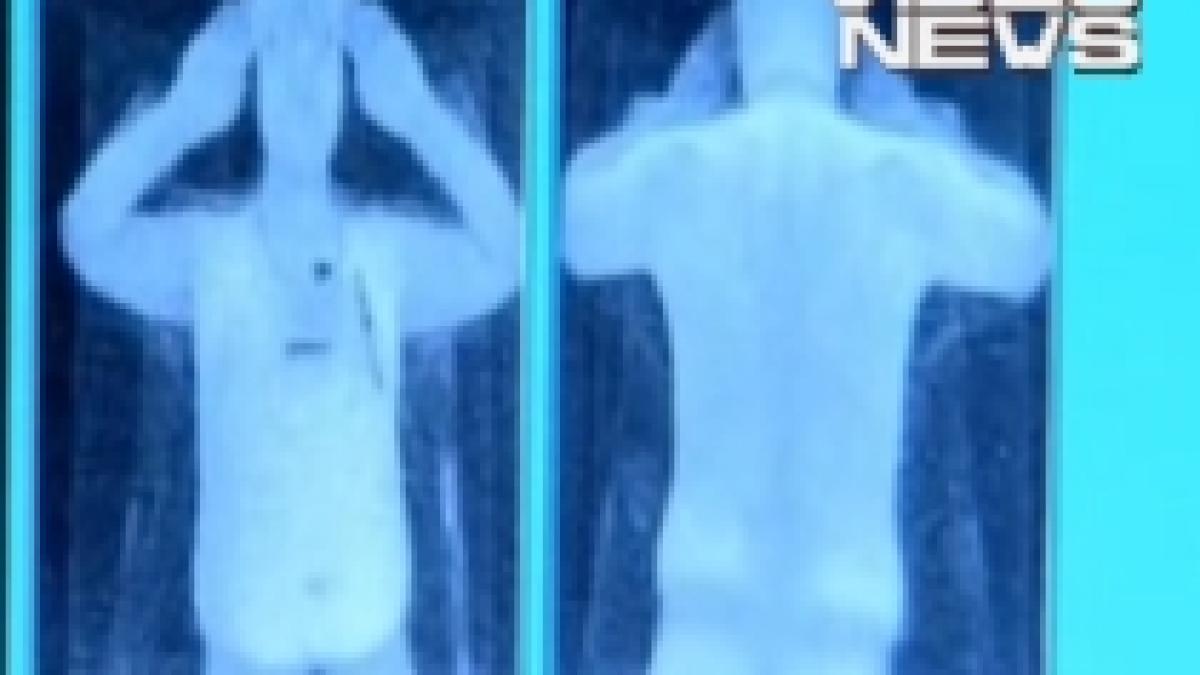 scanerul care vede prin haine utilizat pe aeroportul din manchester video