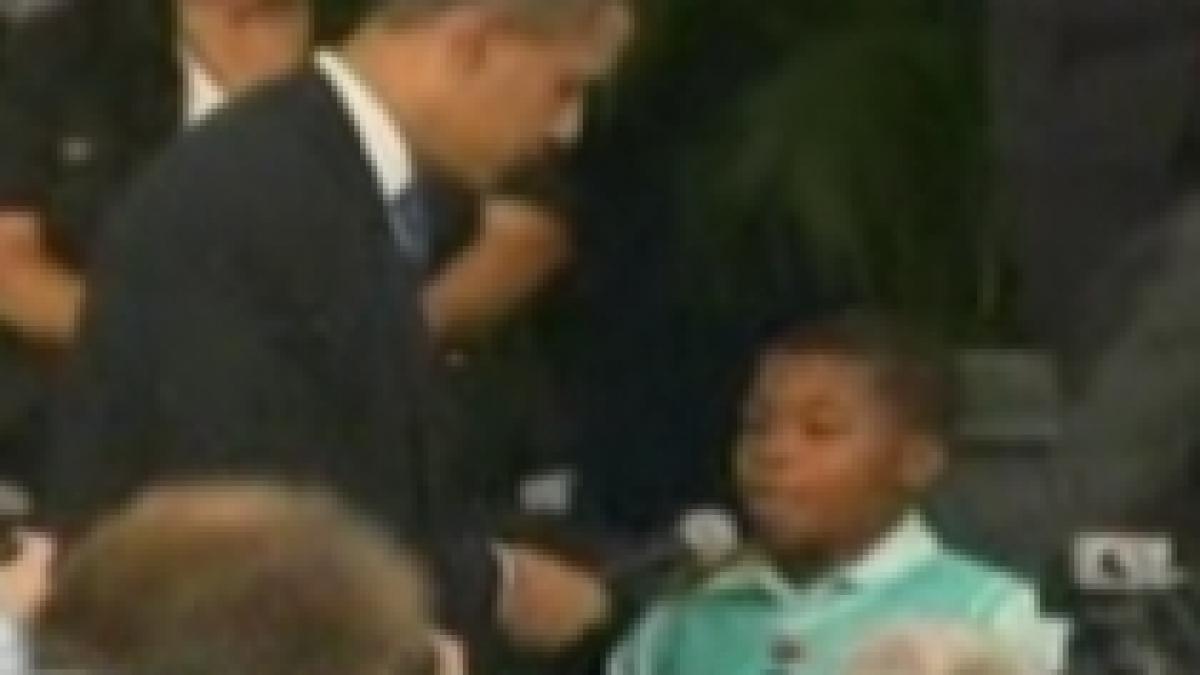 un pusti de 9 ani catre obama de ce va uraste lumea video