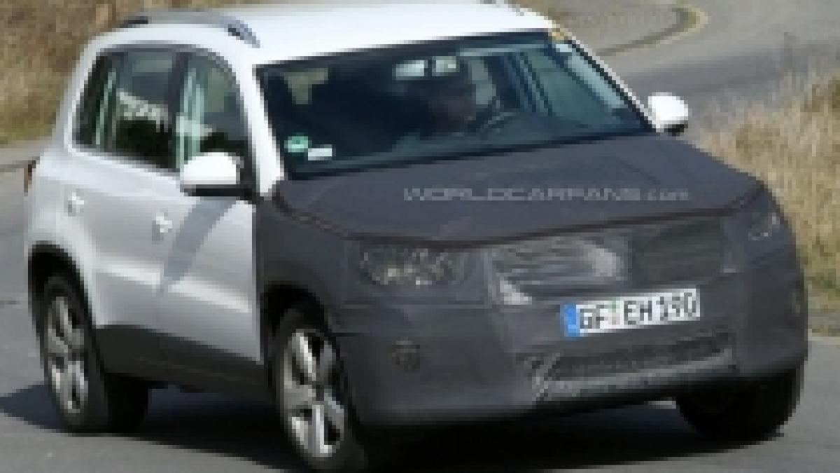 volkswagen tiguan facelift surprins in imagini spion foto